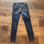 American Eagle AE darkwash distressed jegging - size 2 Photo 2