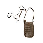 Coach  Vintage Brown Logo Buckle Mini Crossbody Bag Photo 6