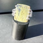 Tanzania Imperial Opal Sterling Silver Ring Green Photo 2