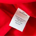 Amanda Uprichard Chantal Red Sleeveless Tiered Smocked Mini Dress Size Medium Photo 7