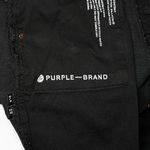 Purple Label NWT! Purple Brand DROPPED FIT MID RISE SLIM LEG Size 29 Black Distressed Skinny Photo 7