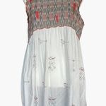 Ivy Jane Red and White Embroidered Bird Blouse Sz S Photo 0