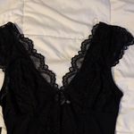 Bozzolo Elegant Black Lace Bodysuit Photo 1