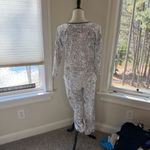 LAKE Christmas Tangled Lights 100% Pima Cotton Pajamas, Medium, Like New White Photo 5