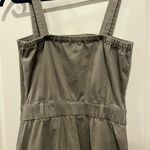 Hollister NWT Green Sleeveless Twill Wide Leg Cargo Jumpsuit Photo 5