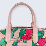 Vera Bradley Vintage Floral Pink Casual Satchel Vegan Large Crossbody Bag $108 Photo 2