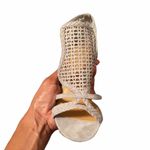 Charlotte Russe Light Gray Suede Heels Photo 3