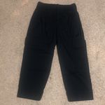 Vince . Crop Cotton Utility‎ Cuffed Cargo Pant Black 0 Photo 5