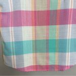 Vintage Pastel Top Boxy Plaid Women JCPenny Retro Twee Nostalgia Whimsy 80s Fun Pink Photo 4