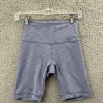 Lululemon Wunder Train High Rise Shorts 8" Heathered Water Drop Biker Women 4 Photo 0