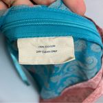 Anthropologie  Edme &‎ Esyllte Tank Top Turquoise Salmon Floral Sz 4 Empire Waist Photo 11