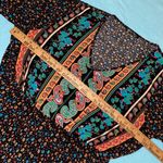 PRETTYGARDEN floral ditzy maxi dress short flutter sleeves v-neck NEW size XL Photo 7