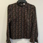 Molly Bracken  Long Sleeve Floral Blouse Size XS EUC Photo 0