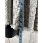 Style & Co . Beige Crochet‎ Open Cardigan Long Sleeve Size Medium Ruffle Photo 2