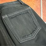 Forte Couture Pearl Embellished Jeans Black Size 24 Photo 11