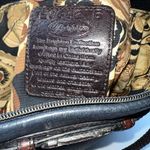 Brighton Black & Brown Pebble Leather Medium Shoulder Bag Tote Purse With Braide Photo 3