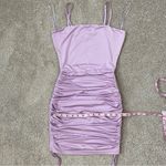 Showpo  Ran Away With Your Heart Ruched Dress Lilac 4 Photo 9