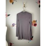 Deletta by Anthropologie Dark Lavender Satin Cowl Neck Top - Size - XS Photo 2
