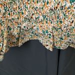 Revolve : More to Come~ Green Zhuri Smocked Mini Skirt- ruffle hem- size L Photo 4