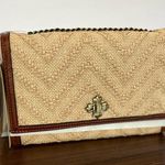 Patricia Nash  Giada Chain Bag Natural Natural Zig Zag Woven Women’s Bag Photo 2