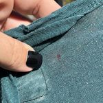 Current/Elliott Current Elliott The Crossback Muscle Tee Pine Tree Metallic Spray Green Size S Photo 4