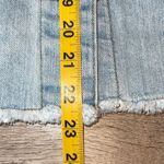 Wild Fable Womens Distressed Long Sleeve Button Denim Jean Jacket Blue Large Photo 8