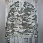 Maurice's NWT Camo Sherpa Henley Hoodie size large Photo 4