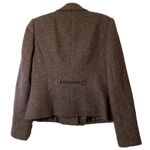 Calvin Klein EUC Brown Tweed double breasted Suit Jacket Sz 6 Photo 1
