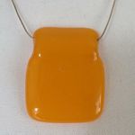 Glass Pendant Necklaces Pink Photo 4