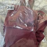 Seafolly  Women's Burgundy Active Lace Up One Piece Swimwear‎ AUS Size 10 Photo 4