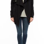 All Saints Women’s Dahlia Drapey Sweatshirt Cardigan in Black Size S Photo 1