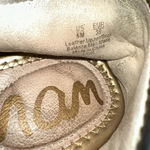 Sam Edelman Loafers Black Leather Gold Detail Size 5 Photo 5