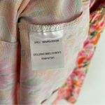 Hello Molly  Strapless Floral Mini Dress Pink Sz 10 Photo 4