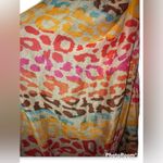 Rainbow Cheetah Print Scarf Photo 2