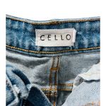 Cello Distressed Cut Off Denim Blue Jean Shorts Size Small Casual Western Cotton Photo 3