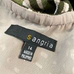 Sangria  Tropical Print Sz 14 Maxi Summer Sundress Dress Photo 1