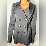 Vertigo Paris  Black Double-Breasted Trench Coat Photo 1