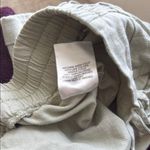 Como vintage Green Cargo Shorts Relaxed Fit Elastic Waistband Photo 6