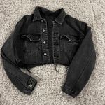 John Galt Cropped Jean Jacket Photo 1