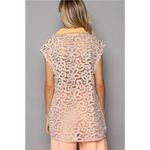 POL Button Up Cut Sew Crochet Patches Vintage Wash Vest Photo 2