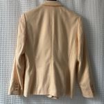 Escada butter yellow cashmere silk women's blazer size 38 Piacenza fabric Photo 1