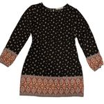 Abercrombie & Fitch  Women's Paisley‎ Long Sleeved Keyhole Dress Size Med Photo 0