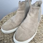 Vince Suede Leather High Top Sneakers Womens Size 6.5 Scandi Beigecore Normcore Photo 4