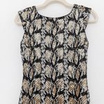 Y2K Guess Womens Dress Size XS Gold Black Sequin Bodycon Mini Party Glam Holiday Photo 1