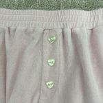 Stoney Clover Lane  matching set baby pink terry cloth sweatshirt boxer short Photo 8
