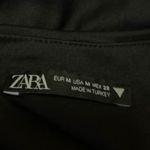 ZARA  Women's Black Sleeveless Casual High Neck Stretch Tank Bodysuit Top Size M Photo 2