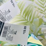 Rue 21 Nwt  cropped collared button down shirt tie dye swirl 70s style XL Photo 5