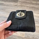 Coach Black Patent Leather Vintage Full Zip Buckle Mini Wallet Classic Rare Photo 6