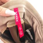 Spanx Faux Suede Leggings Size Small Tan High Rise Stretch Neutral Quiet Luxury Photo 5
