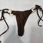 superdown Milada O Ring Bikini Bottom in Brown Photo 6